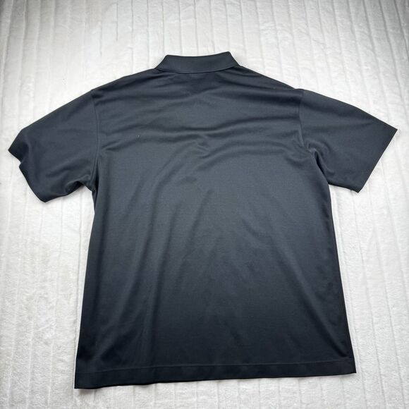 UGA MAGILL SOCIETY x Nike Dri Fit Golf Polo Shirt Men's XL Black Performance - Picture 3 of 14